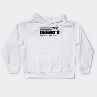 Beach Cruiser Rentals Deebo's Kids Hoodie